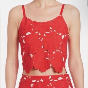 Alice + Olivia Alanis Crop Top